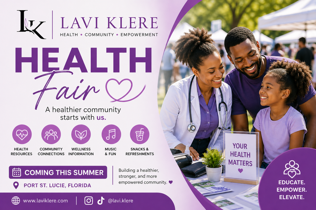 Coming Soon! Lavi Klere’s First Summer Health Fair