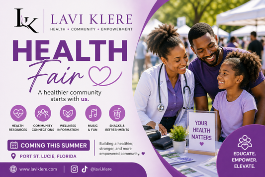 Coming Soon! Lavi Klere’s First Summer Health Fair
