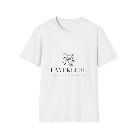 Lavi Klere Hibiscus Logo T‑Shirt