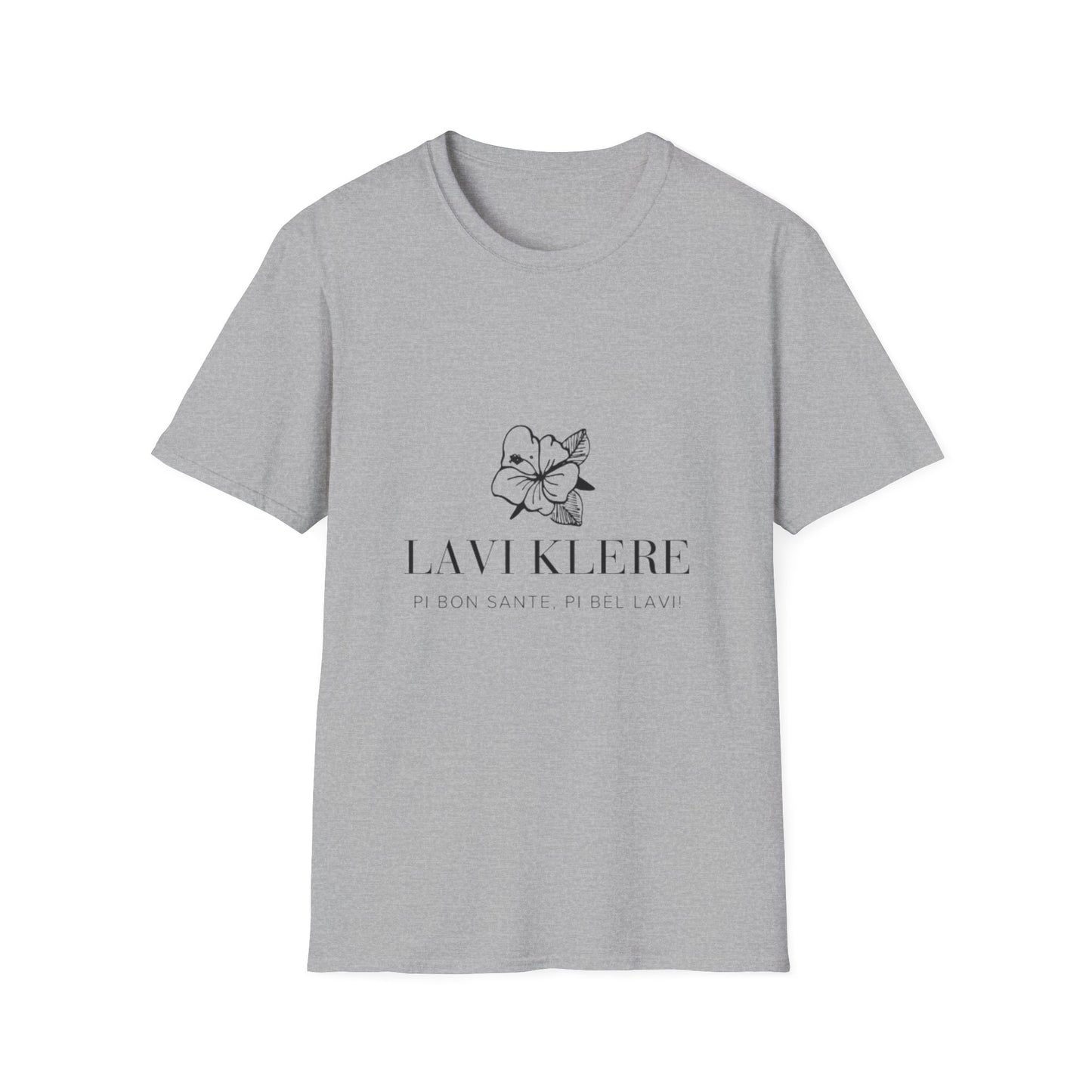 Lavi Klere Hibiscus Logo T‑Shirt